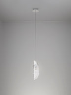 The Spirit Artisan Glass 10cm Pendant, 2m, 1 x G9, Polished Chrome