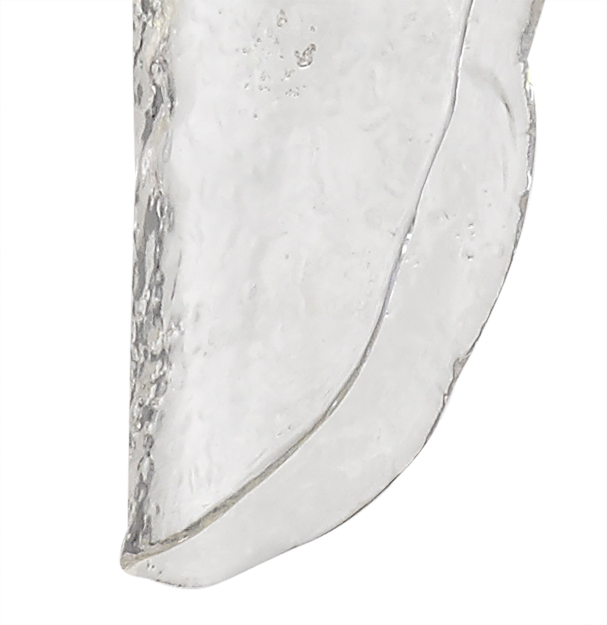 The Spirit Artisan Glass 10cm Pendant, 2m, 1 x G9, Polished Chrome