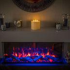 lse - Three Wick Flickering LED Candle with Remote Control - Luminosity Designs Ltd