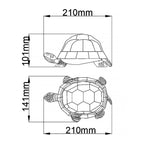 Elstead - Tiffany Animal Lamps Tortoise Tiffany Lamp - Vintage Bronze - Luminosity Designs Ltd