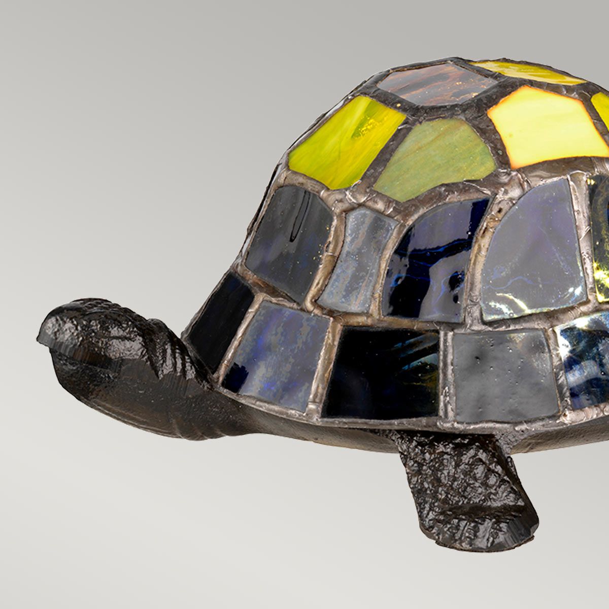 Elstead - Tiffany Animal Lamps Tortoise Tiffany Lamp - Vintage Bronze - Luminosity Designs Ltd