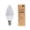 LSE - Touch Lamp MiniSun Dimmable 5W SES/E14 Frosted Candle Bulb In Warm White - Luminosity Designs Ltd