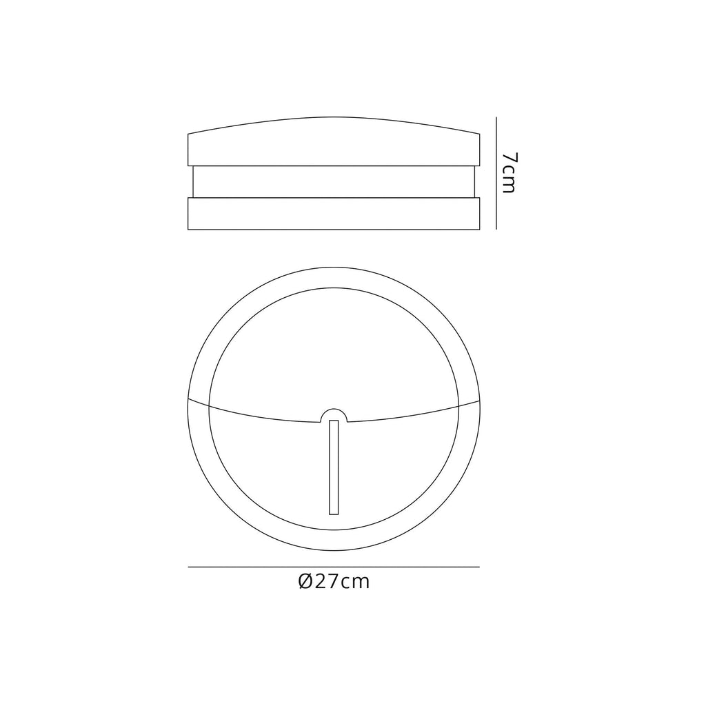 Deco - TRADE PACK - Daru Waterproof Eyelid Bulkhead Light x6 - Luminosity Designs Ltd