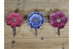 Luminosity Designs - Traditional Victorian Style Floral Poppy Hanging Hooks - Luminosity Designs Ltd