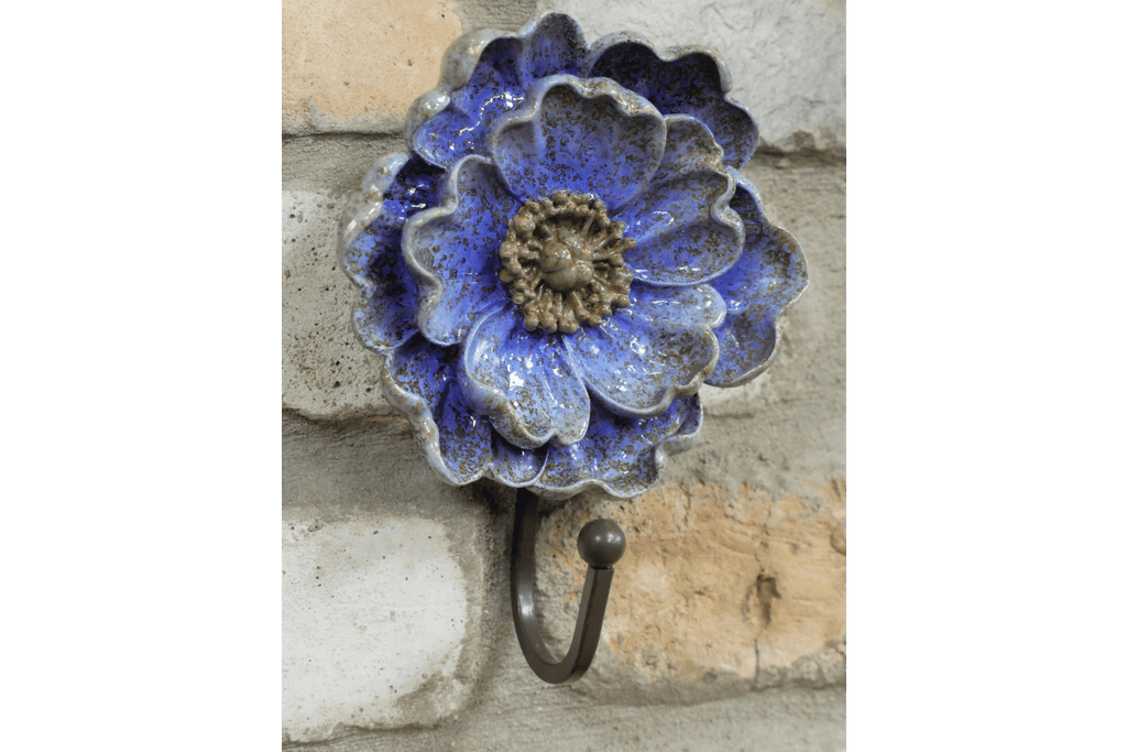 Luminosity Designs - Traditional Victorian Style Floral Poppy Hanging Hooks - Luminosity Designs Ltd