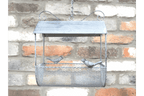 Luminosity Designs - Traditional Victorian Style Hanging Long Iron Bird Feeder with Patina Detail for Garden - Luminosity Designs Ltd