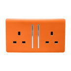 Trendiswitch - Trendi 2 gang Socket Long Switch - Luminosity Designs Ltd
