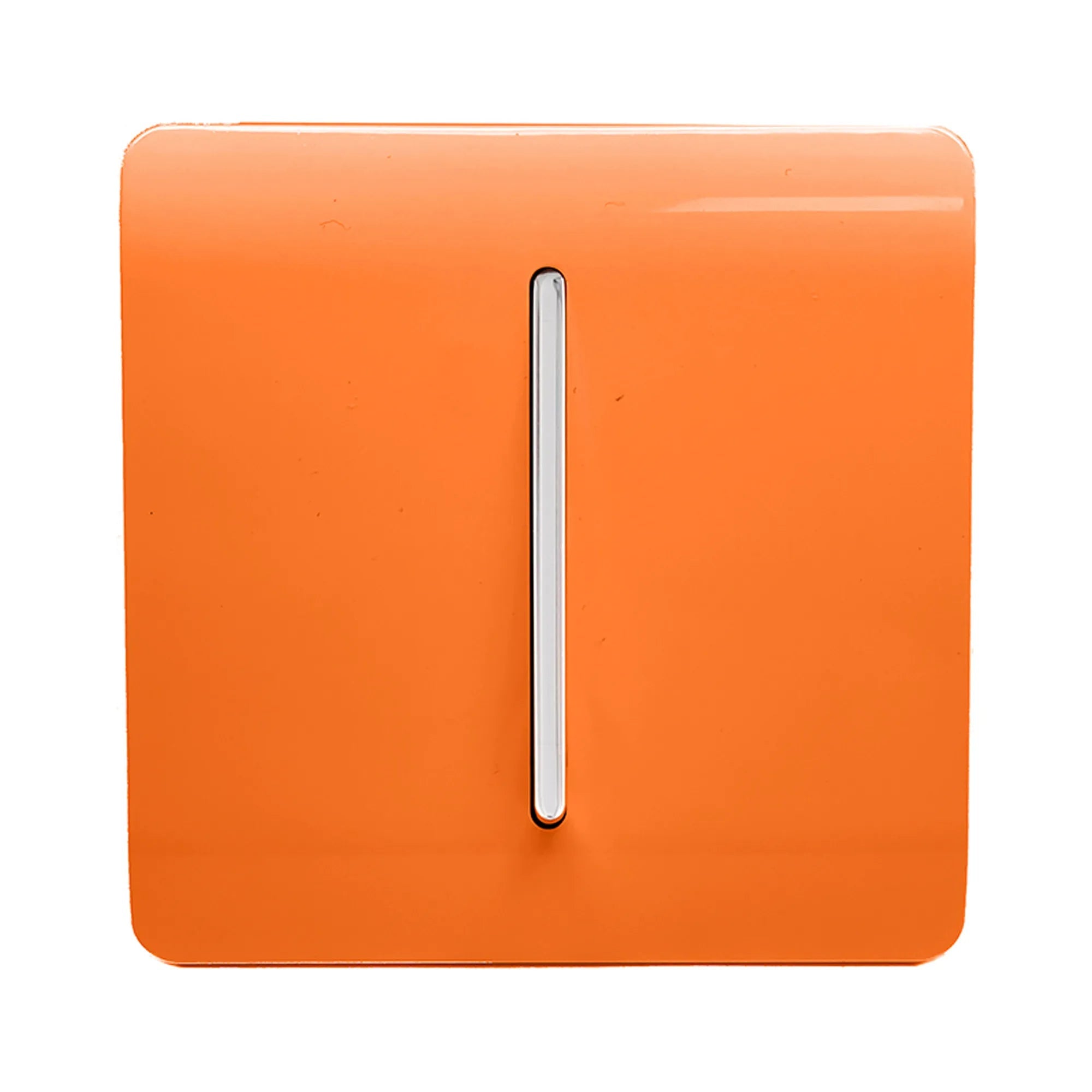 Trendiswitch - Trendi, Artistic Modern 1 Gang 2 Way 10 Amp Rocker Light Switch, BRITISH MADE, (25mm Back Box Required) - Luminosity Designs Ltd