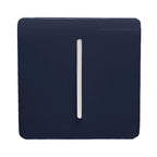 Trendiswitch - Trendi, Artistic Modern 1 Gang 2 Way 10 Amp Rocker Light Switch, BRITISH MADE, (25mm Back Box Required) - Luminosity Designs Ltd