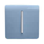 Trendiswitch - Trendi, Artistic Modern 1 Gang 2 Way 10 Amp Rocker Light Switch, BRITISH MADE, (25mm Back Box Required) - Luminosity Designs Ltd