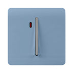 Trendiswitch - Trendi, Artistic Modern 20 Amp Neon Insert Double Pole Switch , BRITISH MADE, (25mm Back Box Required) - Luminosity Designs Ltd