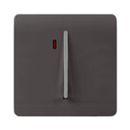 Trendiswitch - Trendi, Artistic Modern 20 Amp Neon Insert Double Pole Switch , BRITISH MADE, (25mm Back Box Required) - Luminosity Designs Ltd