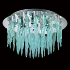 Diyas - Tropez Ceiling 6 Light G9 With RGB LEDs And Remote Control Polished Chrome/Glass - Luminosity Designs Ltd