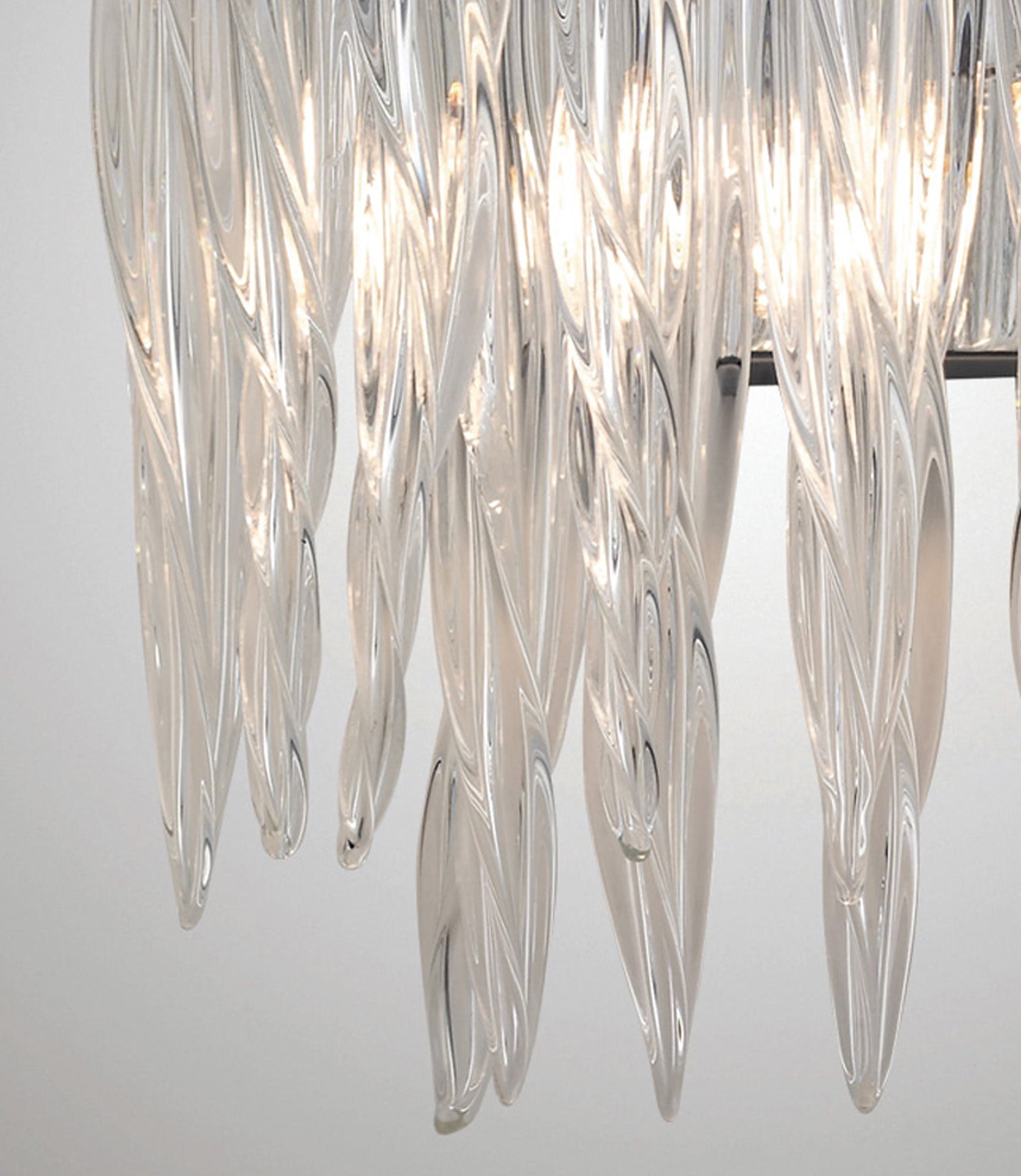 Diyas - Tropez Wall Lamp 2 Light G9 Polished Chrome/Glass - Luminosity Designs Ltd