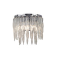 Diyas - Tropez Wall Lamp 2 Light G9 Polished Chrome/Glass - Luminosity Designs Ltd