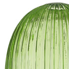 Luminosity Designs - Tubular Almond Pendulum Ribbed Glass Shades - Luminosity Designs Ltd