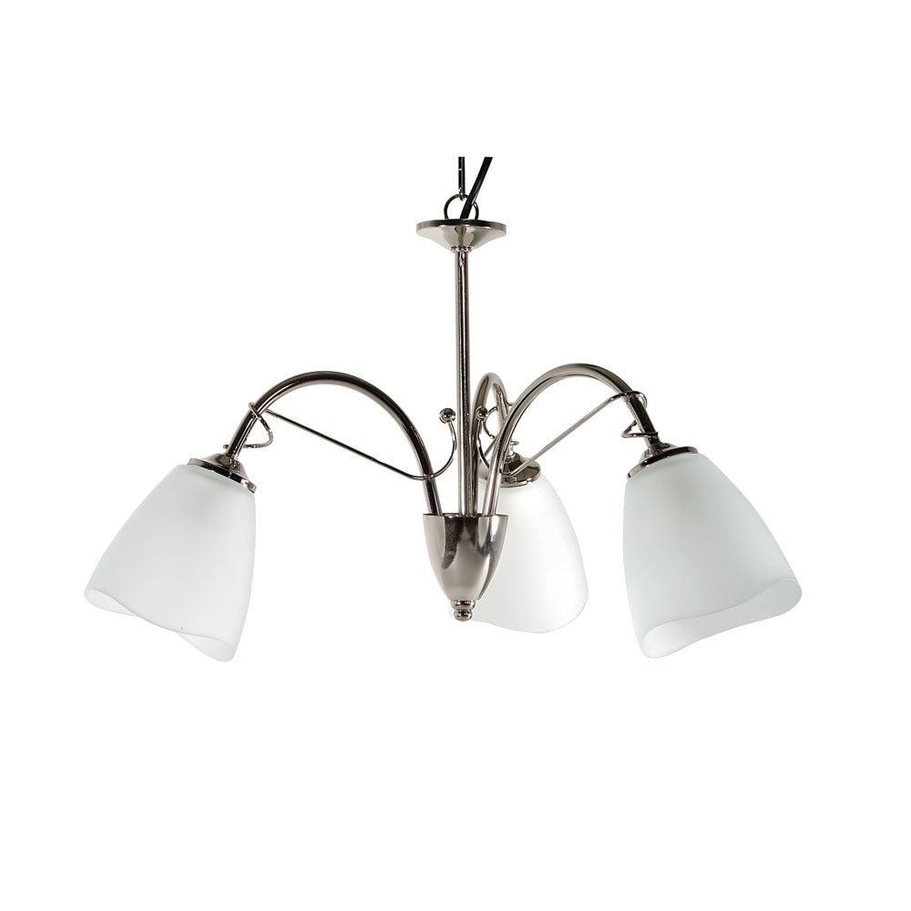 Oaks Lighting - Turin 3 Light Traditional Style Ceiling Fitting Pendant or Semi Flush, 3 x E14 - Luminosity Designs Ltd