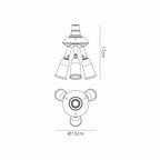 Deco - Turn 1 to 3 Adaptor - Luminosity Designs Ltd