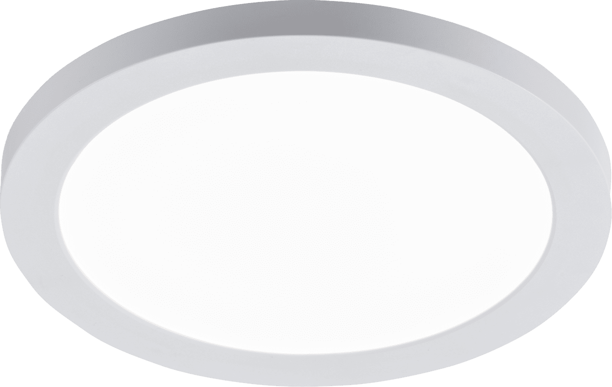 Knightsbridge - Universal Slimline Bulkhead 230V 18W CCT Adj Circular LED Panel - 217mm - Luminosity Designs Ltd