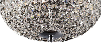 Vado Semi Ceiling 3 Light G9 Polished Chrome/Crystal