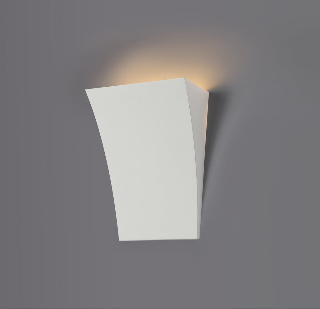 Deco - Valerie Curved Rectangular Wall Lamp - Luminosity Designs Ltd