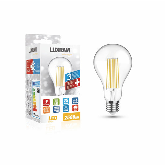 Luxram Extra Bright Dimmable LED GLS Filament Bulb  - 17w