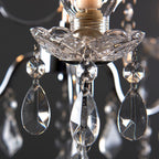 lse - Varuna IP44 Bathroom Rated Acrylic and Glass 3 Light Chandelier - Luminosity Designs Ltd