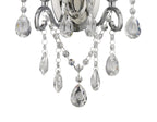 Diyas - Vela Wall Lamp Switched 2 Light E14 Polished Crystal - Luminosity Designs Ltd