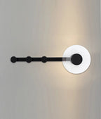 Mantra Fusion - Venus Wall Lamp Coat Rack With Integrated Warm White LED Light - Luminosity Designs Ltd