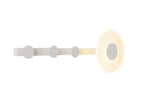 Mantra Fusion - Venus Wall Lamp Coat Rack With Integrated Warm White LED Light - Luminosity Designs Ltd