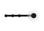Mantra Fusion - Venus Wall Lamp Coat Rack With Integrated Warm White LED Light - Luminosity Designs Ltd