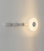 Mantra Fusion - Venus Wall Lamp Coat Rack With Integrated Warm White LED Light - Luminosity Designs Ltd