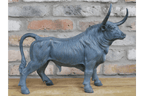 Luminosity Designs - Verdigris Blackened Bronze Bull Ornament - Luminosity Designs Ltd