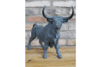Luminosity Designs - Verdigris Blackened Bronze Bull Ornament - Luminosity Designs Ltd