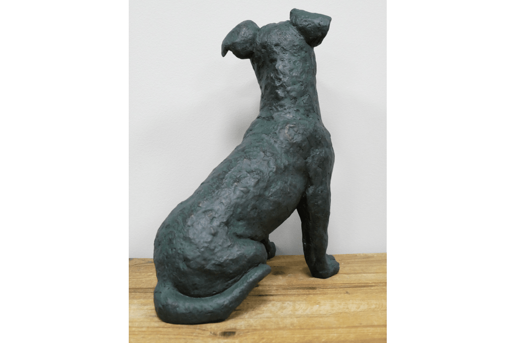 Luminosity Designs - Verdigris Bronze Dog Ornament - Luminosity Designs Ltd