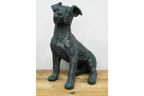 Luminosity Designs - Verdigris Bronze Dog Ornament - Luminosity Designs Ltd