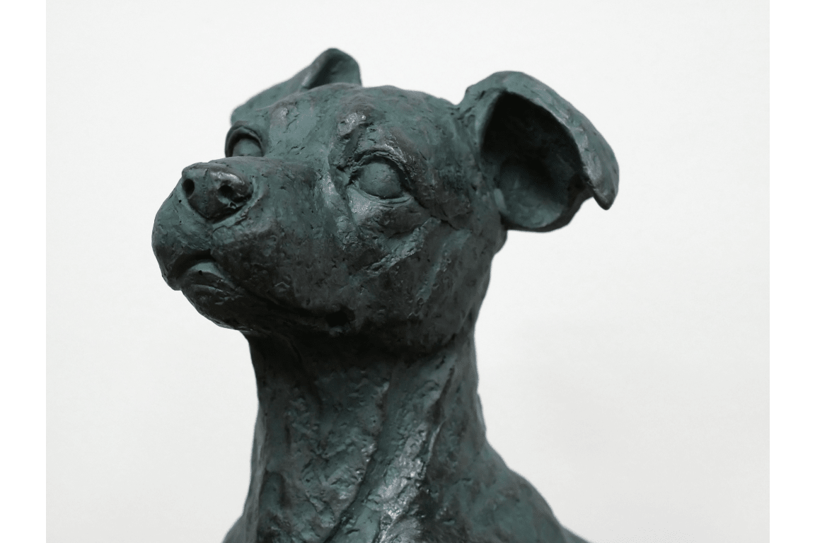 Luminosity Designs - Verdigris Bronze Dog Ornament - Luminosity Designs Ltd