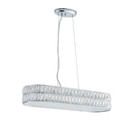 Endon - Verina Linear Pendant in Crystal and Chrome with Integrated LED - Luminosity Designs Ltd