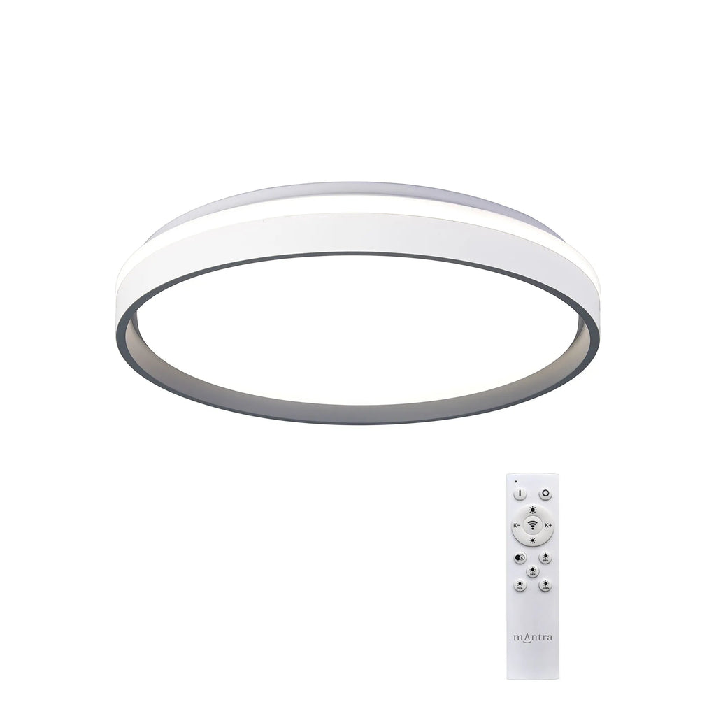 Mantra Fusion - Verona 50cm Round Ceiling 55W LED With Remote Control 2700K - 5000K, 7350lm - Luminosity Designs Ltd