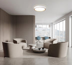 Mantra Fusion - Verona 50cm Round Ceiling 55W LED With Remote Control 2700K - 5000K, 7350lm - Luminosity Designs Ltd