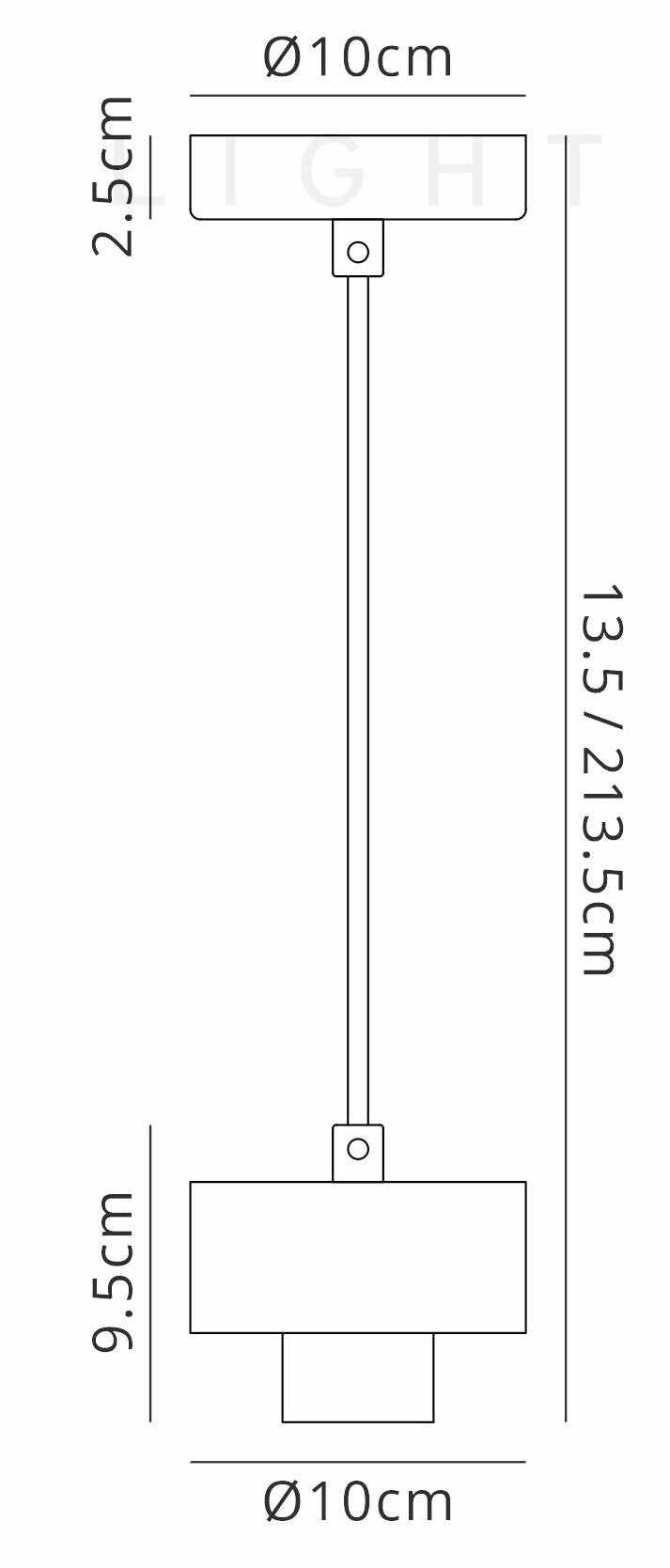 Luminosity Designs Ltd - Verona Pendant Kit - Luminosity Designs Ltd