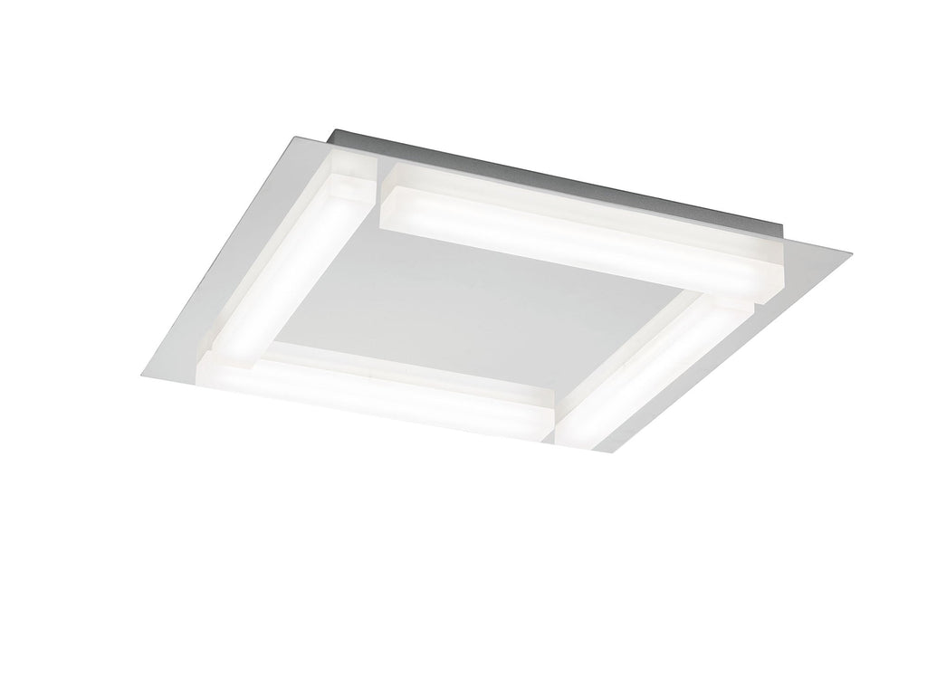 Mantra Fusion - Verona Square Ceiling 4 Light 20W LED 3000K, 1800lm, - Luminosity Designs Ltd