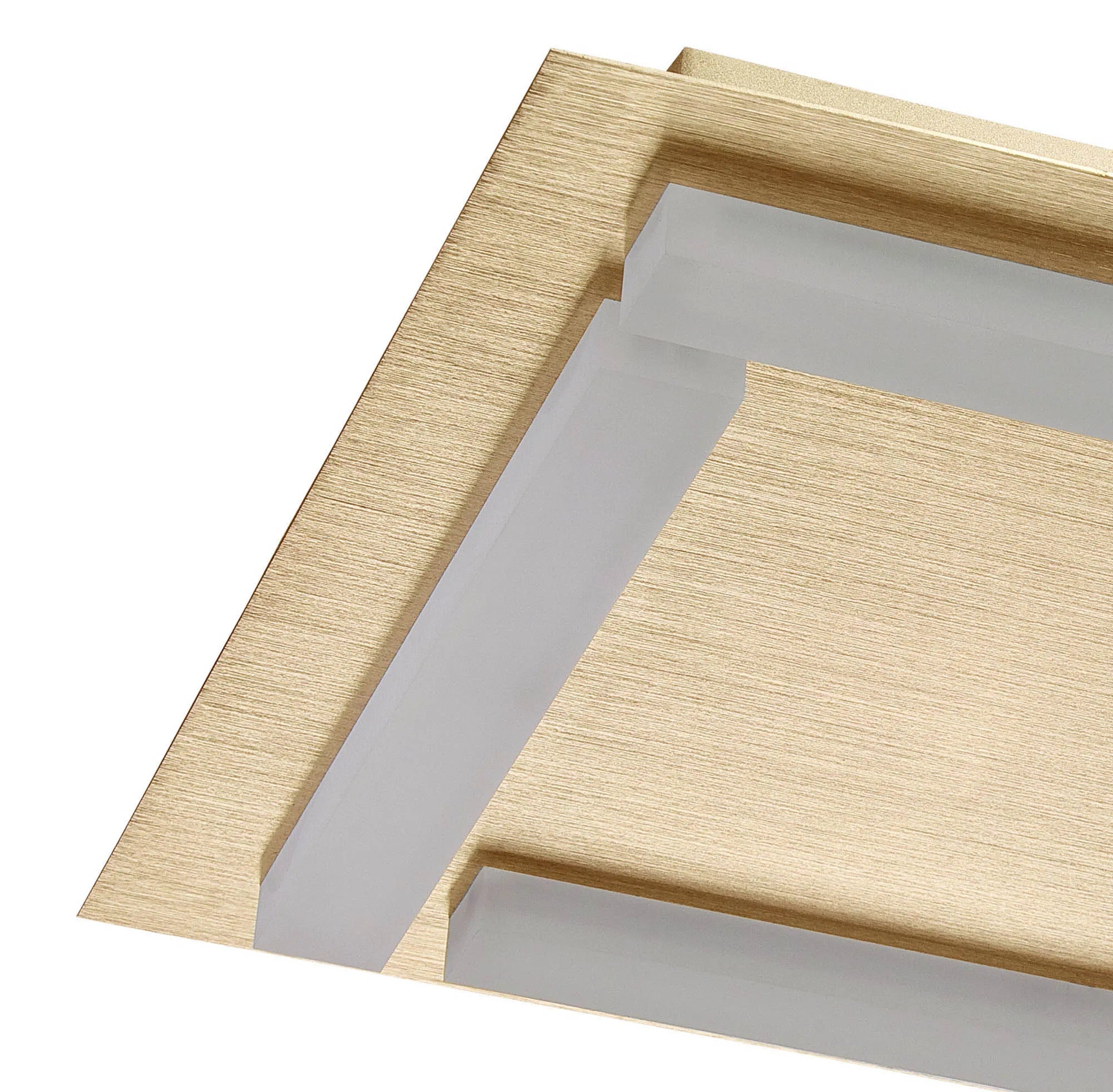 Mantra Fusion - Verona Square Ceiling 4 Light 20W LED 3000K, 1800lm, - Luminosity Designs Ltd