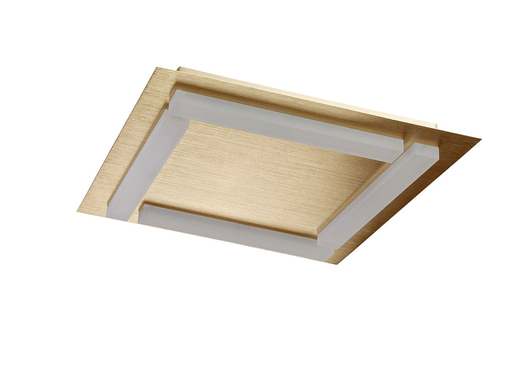 Mantra Fusion - Verona Square Ceiling 4 Light 20W LED 3000K, 1800lm, - Luminosity Designs Ltd
