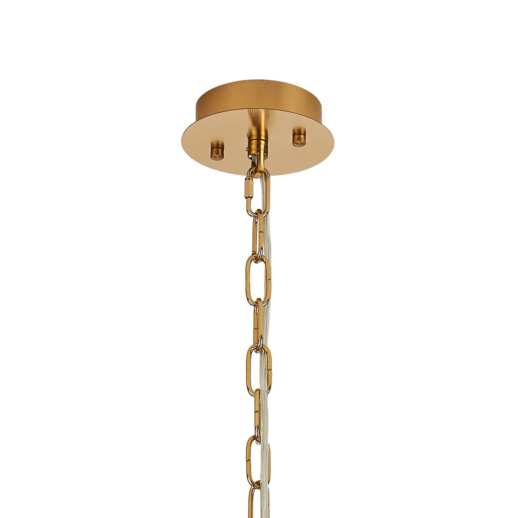 Luminosity Designs Ltd - Vienna 34cm Modern Round Chandelier Pendant, 4 x E14 - Luminosity Designs Ltd
