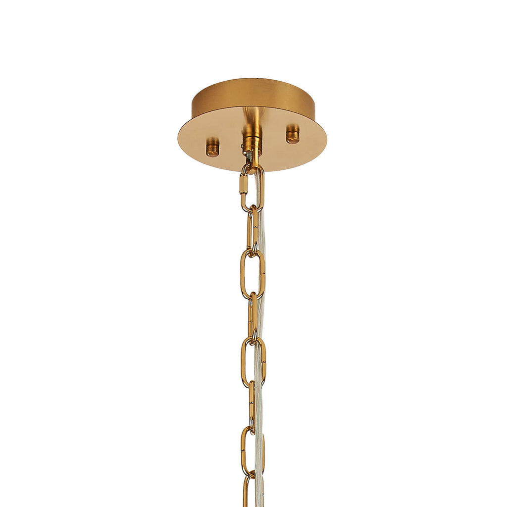 Vienna 34cm Modern Round Chandelier Pendant, 4 x E14