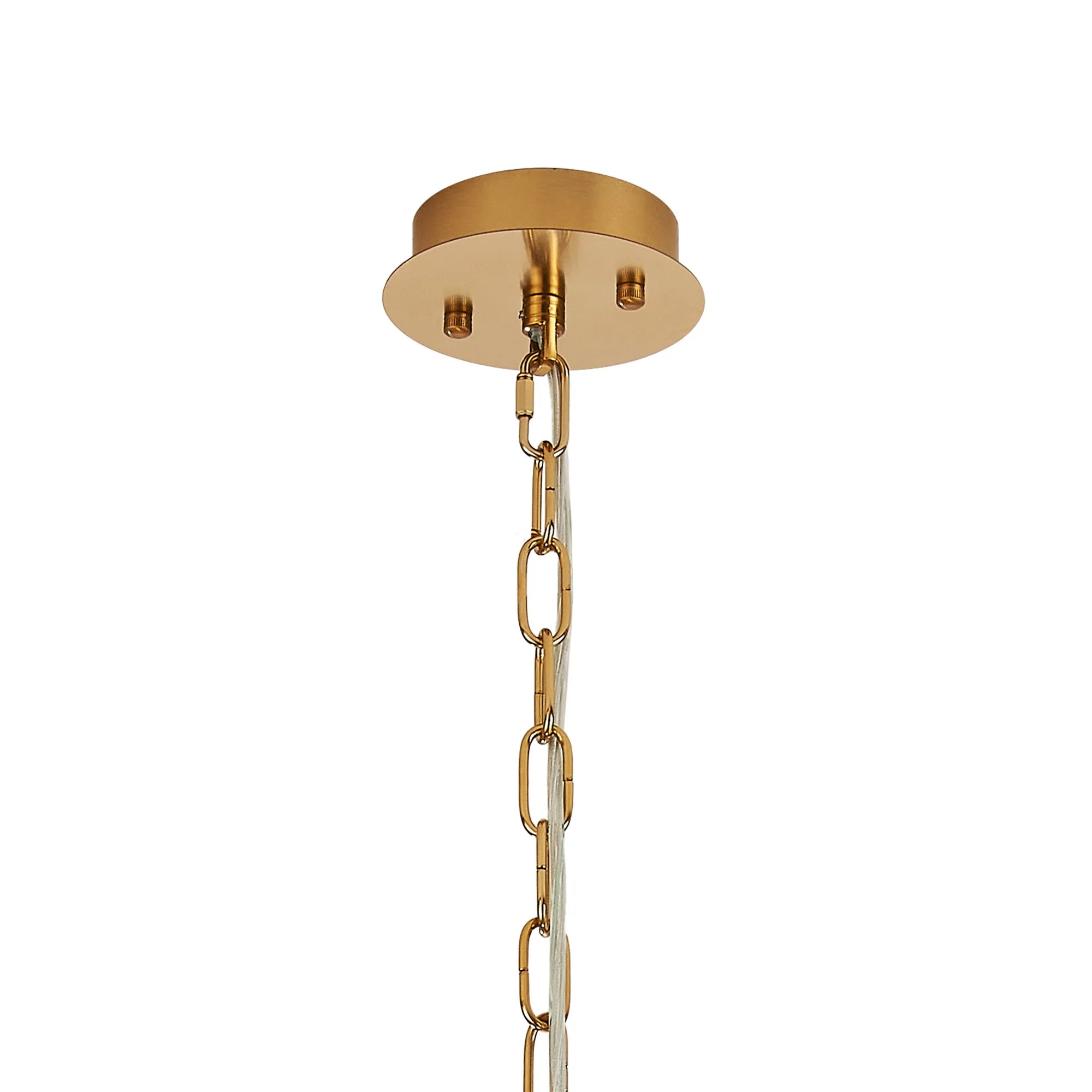 Vienna 34cm Modern Round Chandelier Pendant, 4 x E14