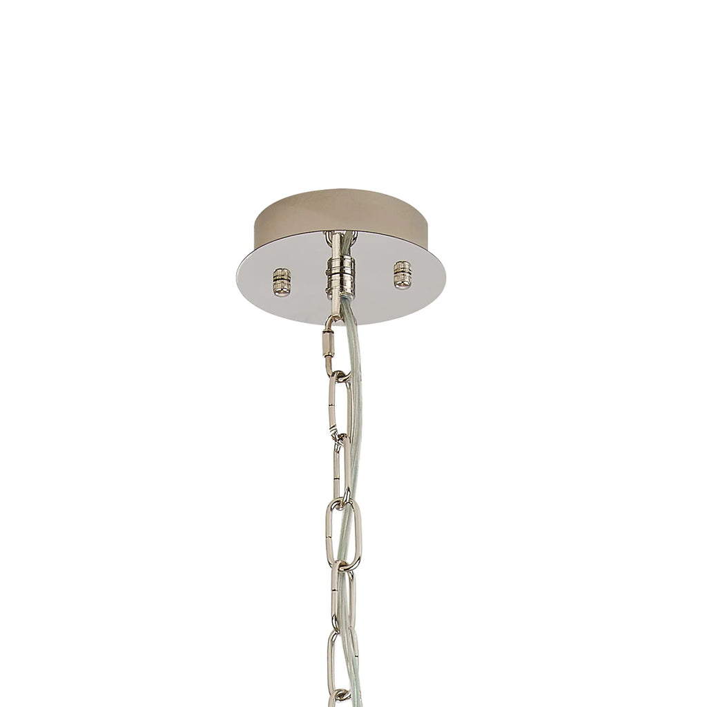 Vienna 34cm Modern Round Chandelier Pendant, 4 x E14