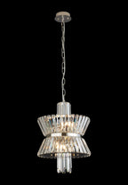 Vienna 34cm Modern Round Chandelier Pendant, 4 x E14
