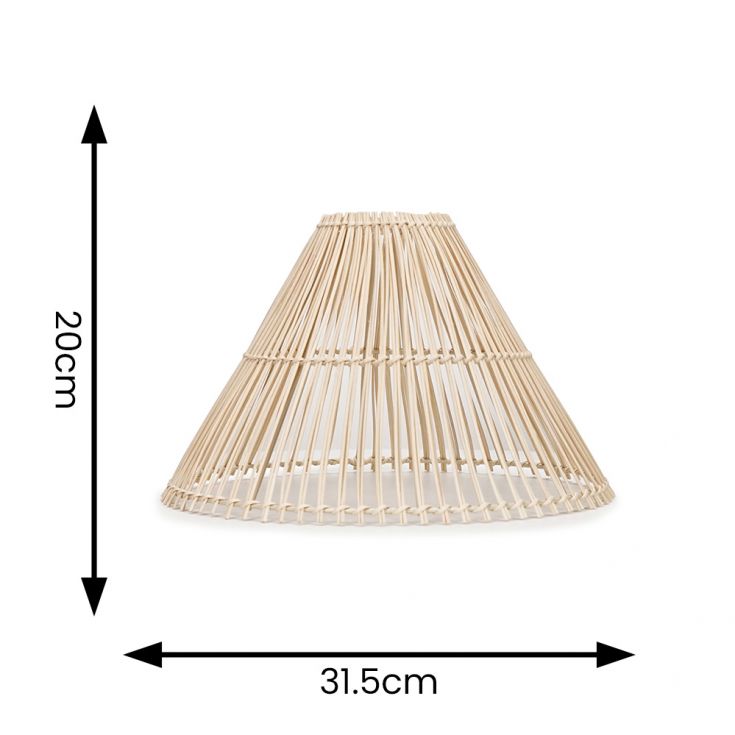 lse - Vine Rattan Eco Friendly Pendant Shade - Luminosity Designs Ltd